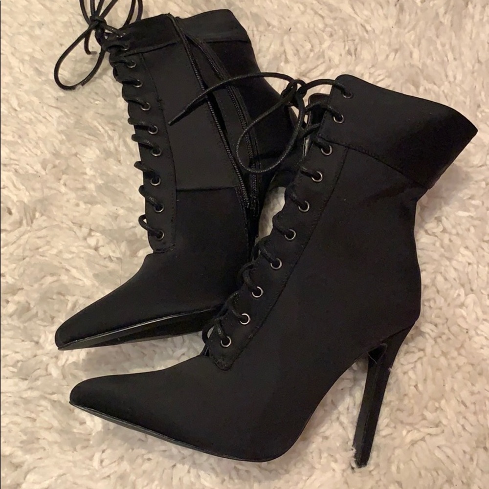 Black booties